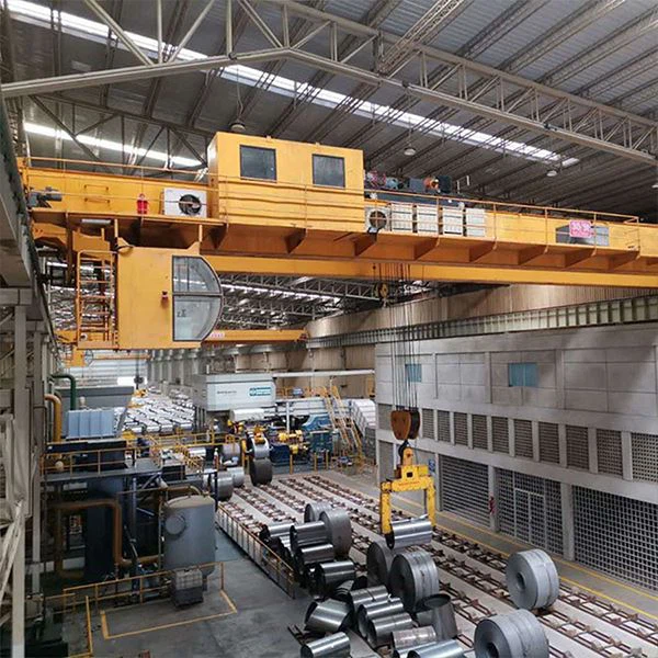 10 Ton Dubbele Ligger Eot Kraan met Kraanklem Hijstang